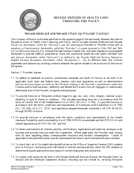 Form FA-31B &quot;Provider Revalidation Application (Groups/Facilities)&quot; - Nevada, Page 11