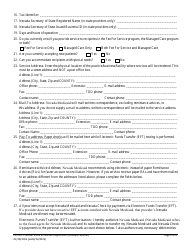 Form FA-31D Provider Initial Enrollment Application (Groups/Facilities) - Nevada, Page 5