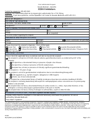 Document preview: Form FA-64 Prior Authorization Request - Cox-II Inhibitors - Nevada