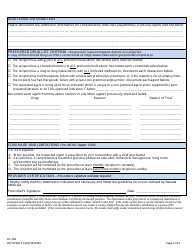 Form FA-70A Prior Authorization Request - Psychotropic Agents for Children Age 0 to 5 - Nevada, Page 2