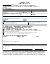 Document preview: Form FA-85 Prior Authorization Reques - Forteo (Teriparatide) - Nevada