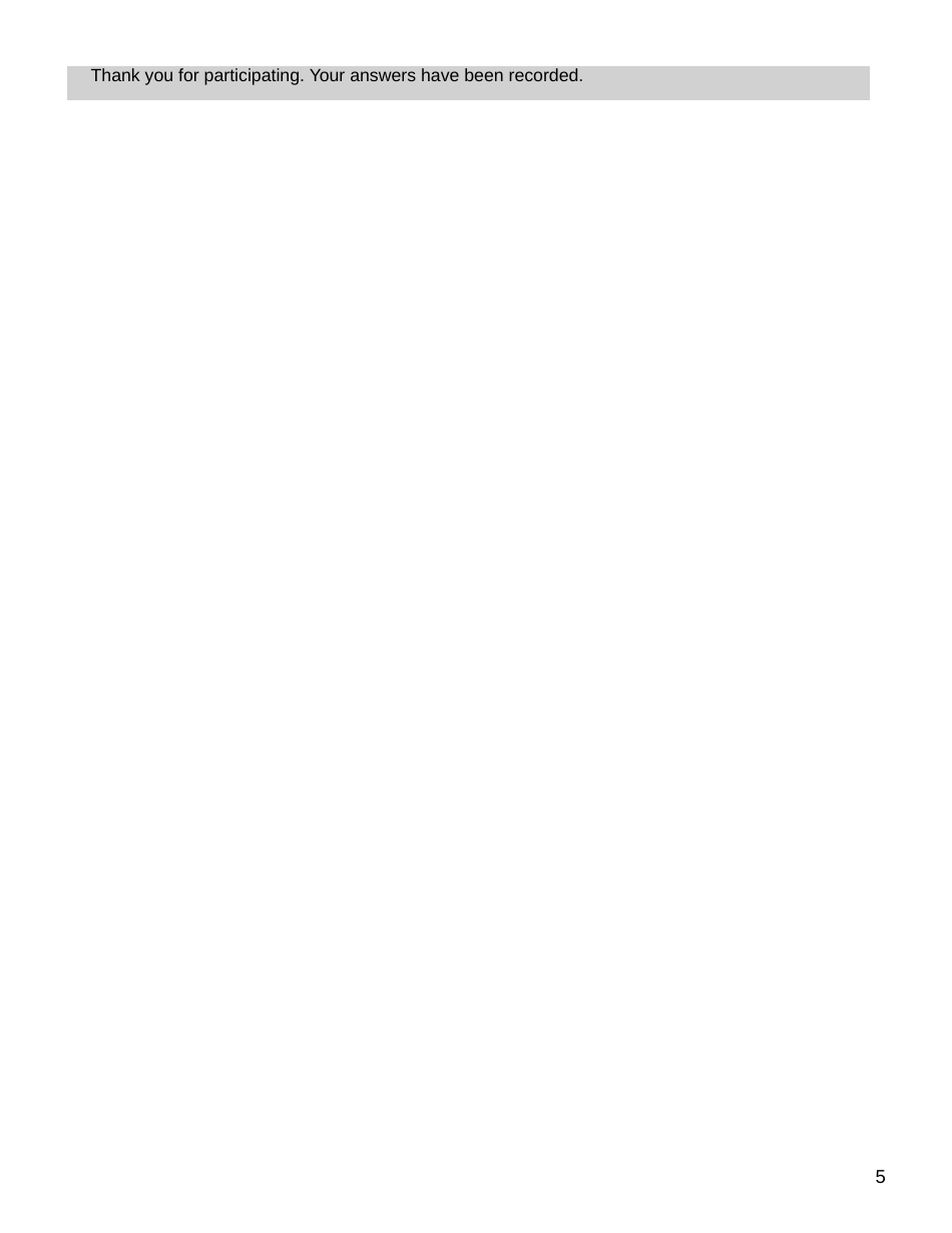 Evv Survey for PCS Agency Stakeholders - Nevada, Page 5