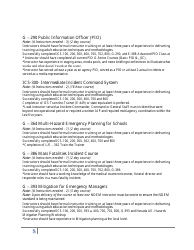 Nevada Emergency Management Instructor Qualifications Form - Nevada, Page 5