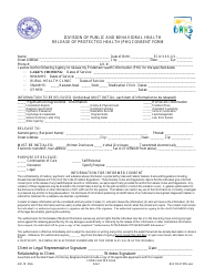 Form AW-18 &quot;Release of Protected Health (Phi) Consent Form&quot; - Nevada