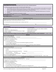 Form 18-05 Universal Eligibility Application - Annual Client Review - Nevada, Page 4