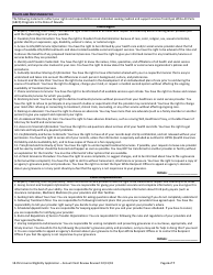 Form 18-05 Universal Eligibility Application - Annual Client Review - Nevada, Page 6