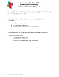 Form 18-05 Universal Eligibility Application - Annual Client Review - Nevada, Page 8