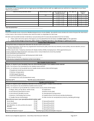 Form 18-04 Universal Eligibility Application - Brand New Client - Common Guidance Document - Nevada Ryan White Parts Abcd - Nevada, Page 3