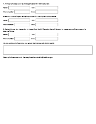 Meaningful Use Request Form - Nevada, Page 2