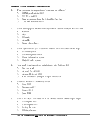 Appendix C Post-test to the &#039;biosense 2.0 Training Course&#039; - Nevada, Page 2