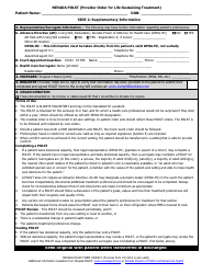 Form 090817 Provider Order for Life-Sustaining Treatment - Nevada, Page 2