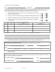 Emergency Medical Services Late Renewal Application Form - Nevada, Page 3