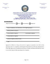 Renewal Permit Application - Nevada