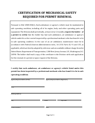 Renewal Permit Application - Nevada, Page 5