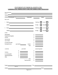 Initial Permit Application Form - Nevada, Page 5