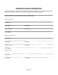 Initial Permit Application Form - Nevada, Page 6