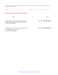 Complaint Form - Bureau of Health Care Quality and Compliance - Nevada, Page 4