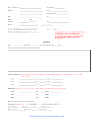 Complaint Form - Nevada, Page 2