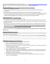 Dietitian Application and Checklist - Nevada, Page 2