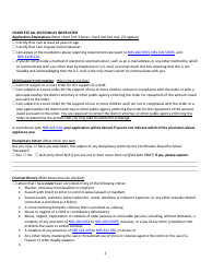 Music Therapist Initial Application Form - Nevada, Page 2