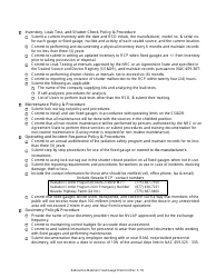 Radioactive Materials (Ram) Fixed Gauge Licensing Checklist - Nevada, Page 2