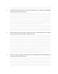 Model Recovery Procedure for Response to Radiological Transportation Incident - Transportation Emergency Preparedness Program (Tepp) - Nevada, Page 3