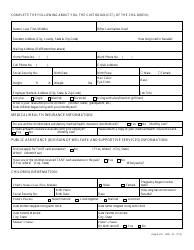 Form 4000-EC Application for Child Support Services - Nevada, Page 3