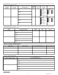 Form 2151-WC Application for Child Care Assistance - Nevada, Page 5