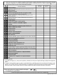 Formulario 2824-ELS Solicitud De Asistencia Para Servicios De Energia - Nevada (Spanish), Page 5