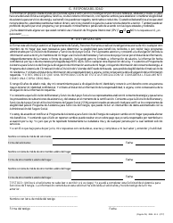 Formulario 2824-ELS Solicitud De Asistencia Para Servicios De Energia - Nevada (Spanish), Page 6