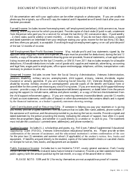 Form 2824-EL Application for Assistance - Energy Assistance Program - Nevada, Page 3