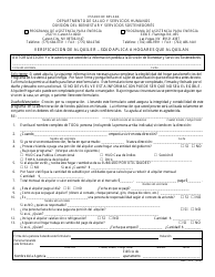 Document preview: Formulario 2880-EL/S Verificacion De Alquiler - Solo Aplica a Hogares Que Alquilan - Nevada (Spanish)