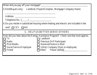 Form 2824-EL Application for Assistance (Vision Impaired) - Energy Assistance Program - Nevada, Page 10