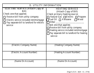 Form 2824-EL Application for Assistance (Vision Impaired) - Energy Assistance Program - Nevada, Page 11