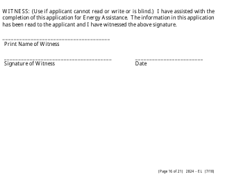 Form 2824-EL Application for Assistance (Vision Impaired) - Energy Assistance Program - Nevada, Page 22
