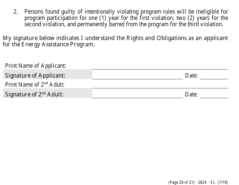 Form 2824-EL Application for Assistance (Vision Impaired) - Energy Assistance Program - Nevada, Page 26