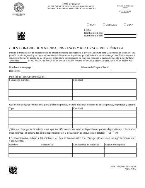 Form 2796-EM  Printable Pdf