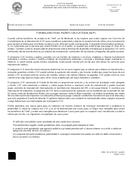 Formulario 2906-EG Formulario Para Padres Sin Custodia (Ncp) - Nevada (Spanish)