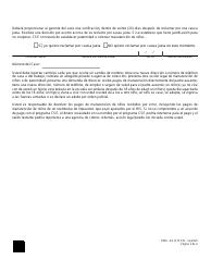 Formulario 2906-EG Formulario Para Padres Sin Custodia (Ncp) - Nevada (Spanish), Page 2