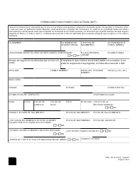 Formulario 2906-EG Formulario Para Padres Sin Custodia (Ncp) - Nevada (Spanish), Page 3