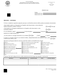 Formulario 2059-EM Maabd - Adenda - Nevada (Spanish)