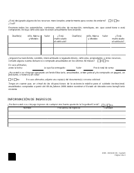Formulario 2059-EM Maabd - Adenda - Nevada (Spanish), Page 2