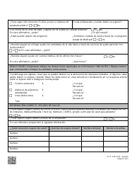 Formulario 2110-EM Asistencia Medica - Adenda - Nevada (Spanish), Page 2