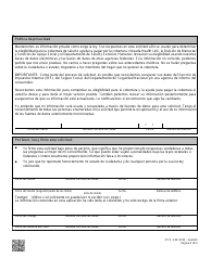 Formulario 2110-EM Asistencia Medica - Adenda - Nevada (Spanish), Page 4