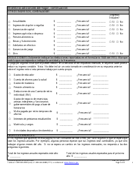 Formulario 2961-SP Solicitud De Seguro De Salud - Miembros Adicionales Del Hogar - Nevada (Spanish), Page 3