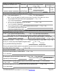 Form 2960-EG Application for Health Insurance - Nevada, Page 3