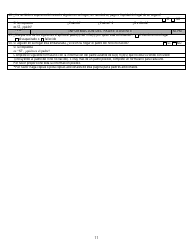 Formulario 2905-EG/S Solicitud De Asistencia Publica - Nevada (Spanish), Page 11