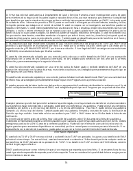 Formulario 2905-EG/S Solicitud De Asistencia Publica - Nevada (Spanish), Page 16
