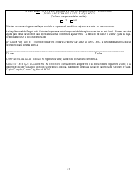 Formulario 2905-EG/S Solicitud De Asistencia Publica - Nevada (Spanish), Page 21