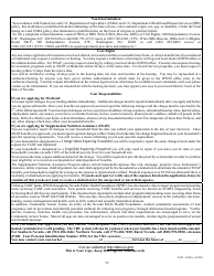 Form 2920-EM Application for Assistance - Medicaid, Maabd, Snap - Nevada, Page 13
